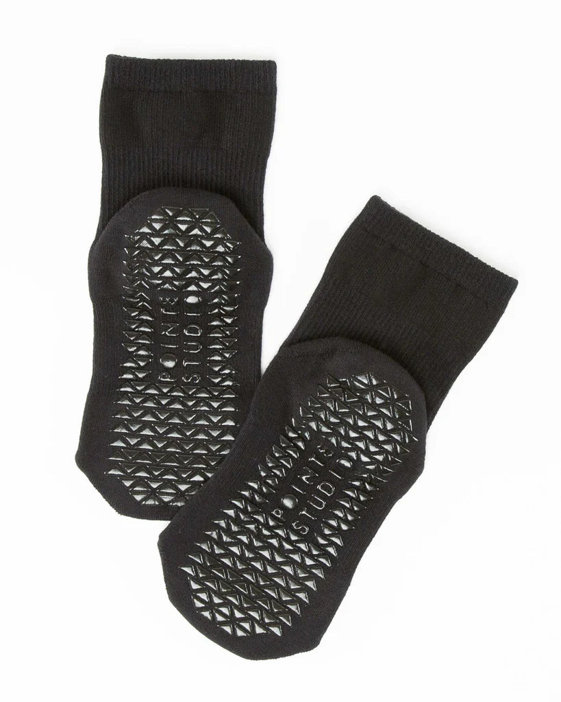 Union Ankle Grip Sock Black