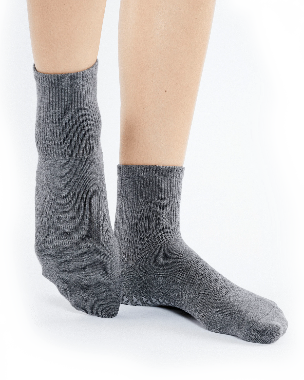 Union Ankle Grip Sock Charcoal