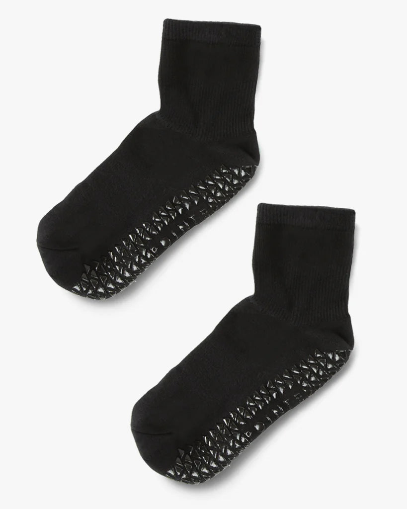 Union Ankle Grip Sock Black