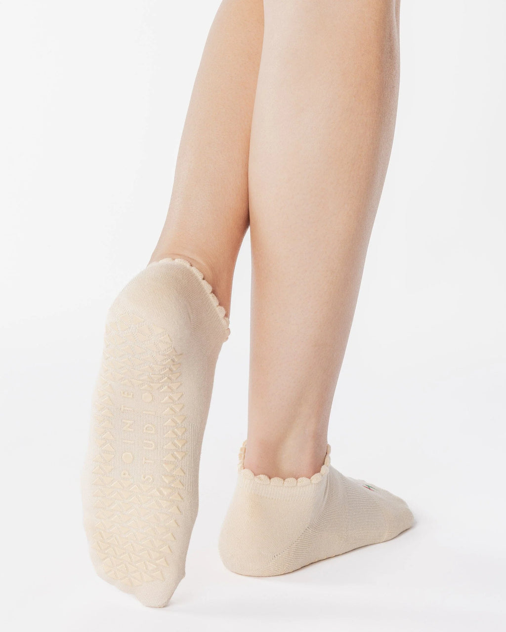 Cherry Full Foot Grip Socks