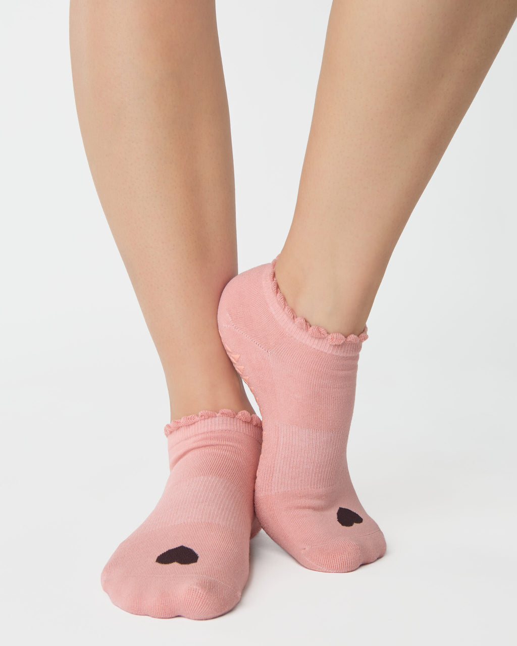 Love Coral Grip Sock