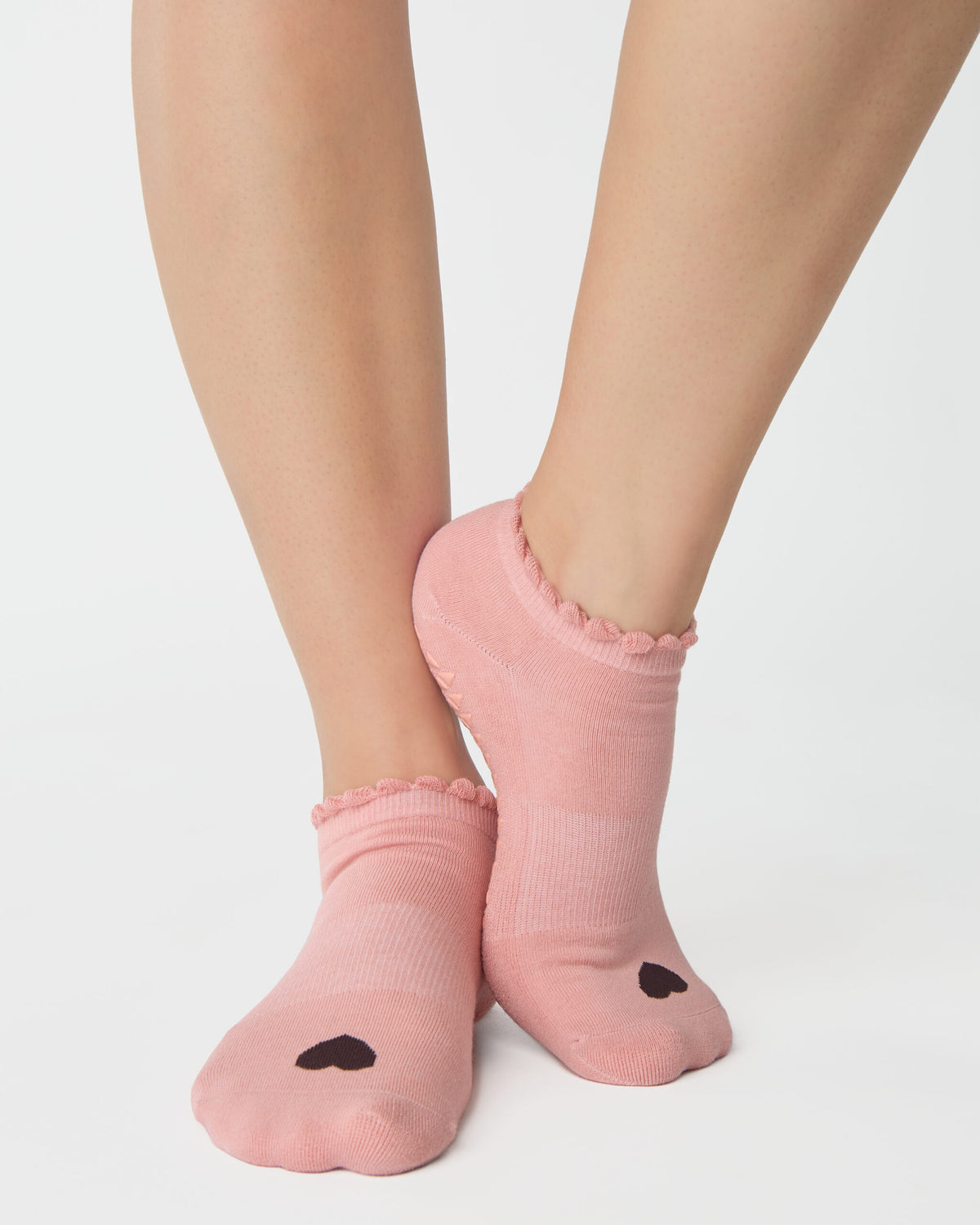 Love Coral Grip Sock