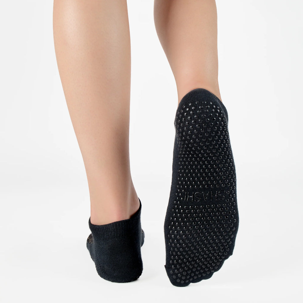 Shashi Star Sparkle Mesh Full Foot Grip Sock
