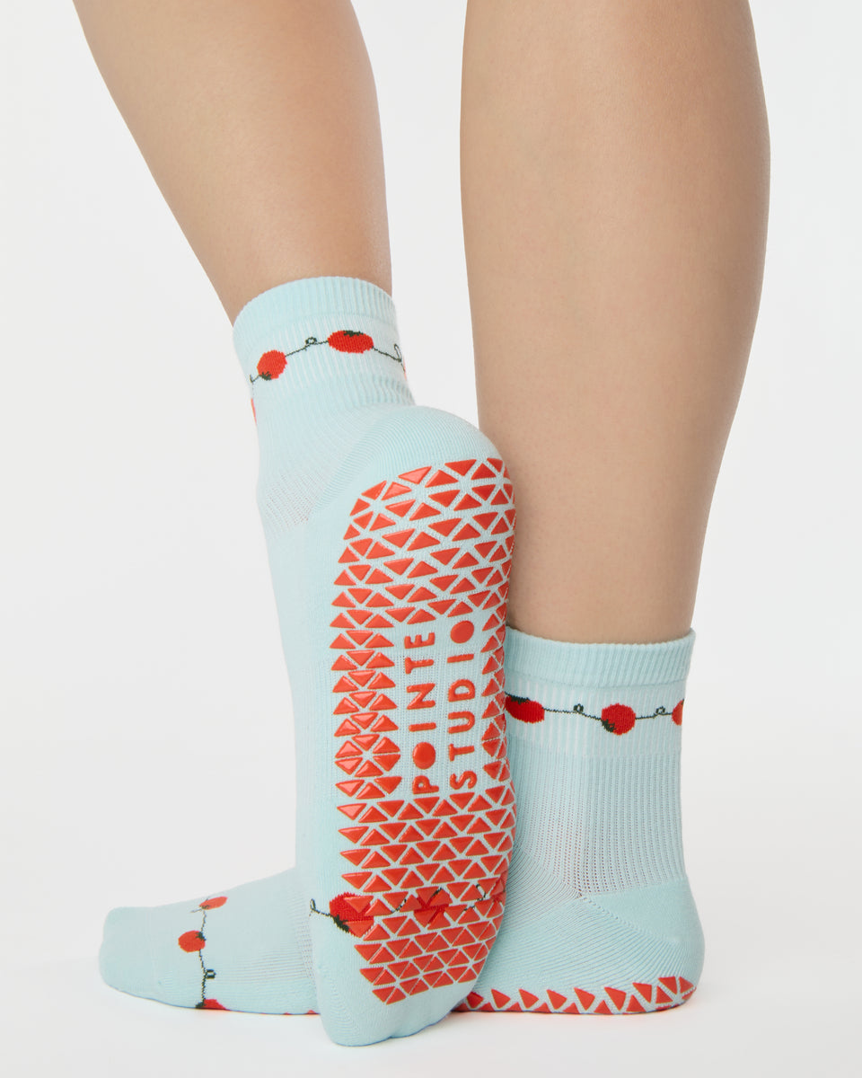 Vines Ankle Grip Sock